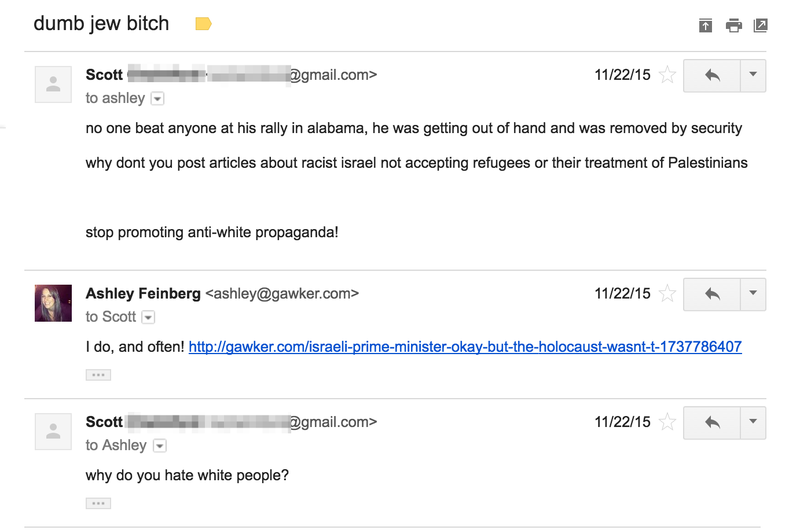 Illustration for article titled My Year In Gawker Hate Mail